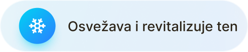 Osvežava i revitalizuje ten